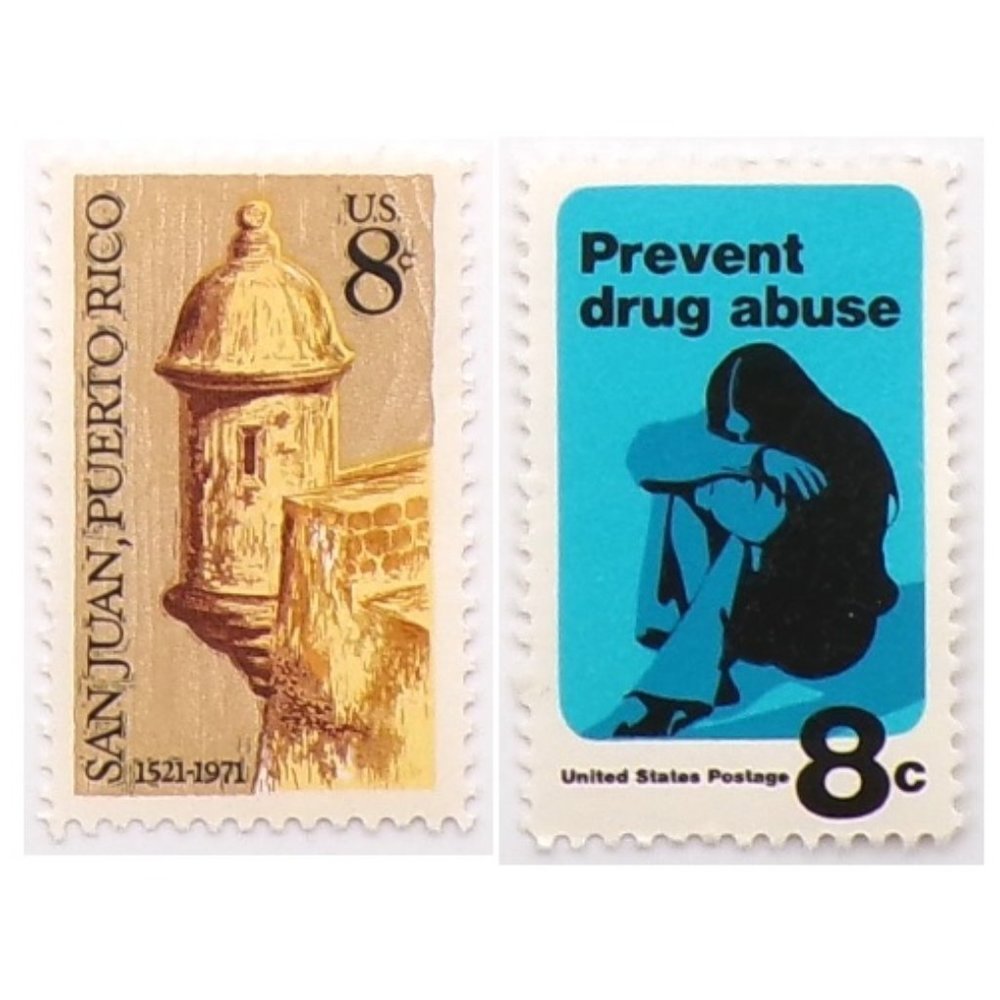 1971 United States Commemorative Stamp Year Set - Picture 10 of 16